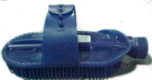 Curry Comb, Plastic with Hose Connector