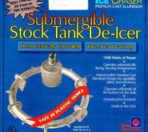 De-Icer, Submergible Stock Tank