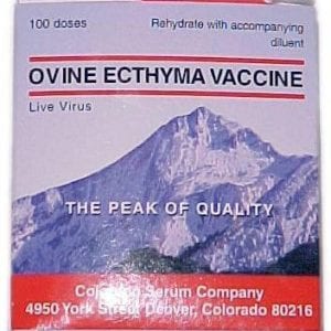 Ovine Ecthyma Vaccine - Soremouth Vaccine