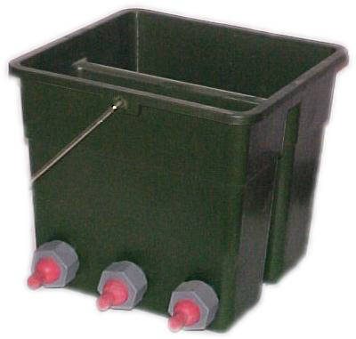 6 Position Rubber Bucket Feeder