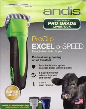 Andis 5 speed clippers cattle 2025