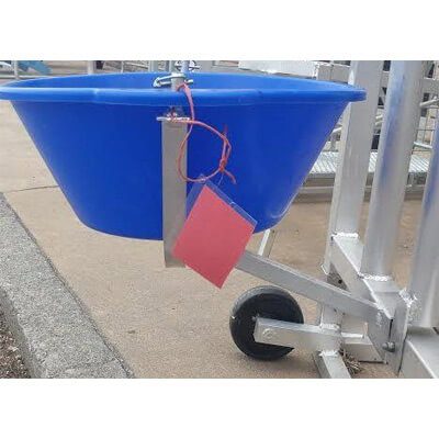 Aluminum Chute Feedpan Holder