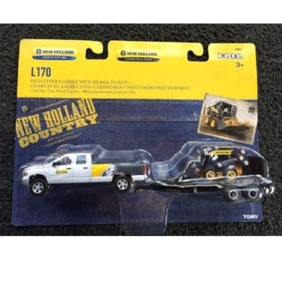 Scale Model, Skid Steer Loader w/ Dodge Pickup