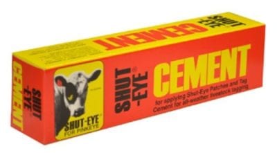 Shut eye cement