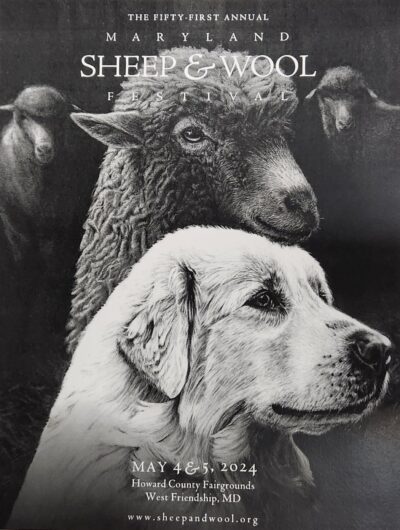 2024 Maryland Sheep & Wool Festival Poster